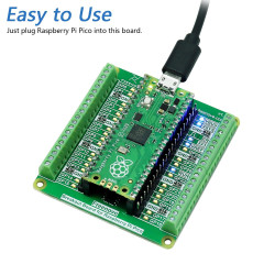 OPTION-3  Raspberry Pi PICO W  Breakout Board  GPIO Pin  USB Cable
